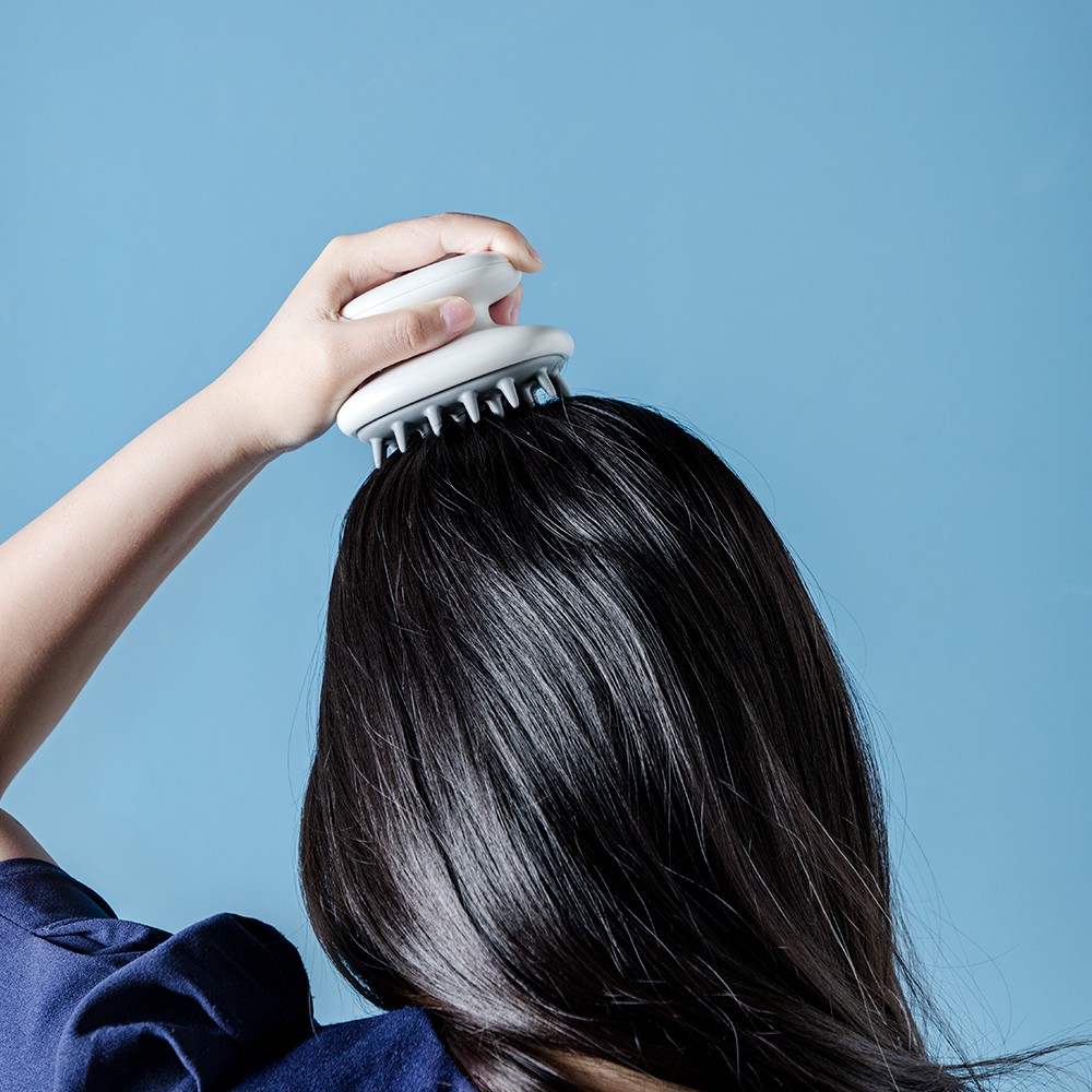 Living Thai แปรงหวีนวดหัว หวีผมหนังศีรษะ แปรง หวี แปรงนวดหนังศีรษะ หวีผม แชมพู แปรง ห้องน้ำ เครื่องมือ ที่นวดศีรษะ