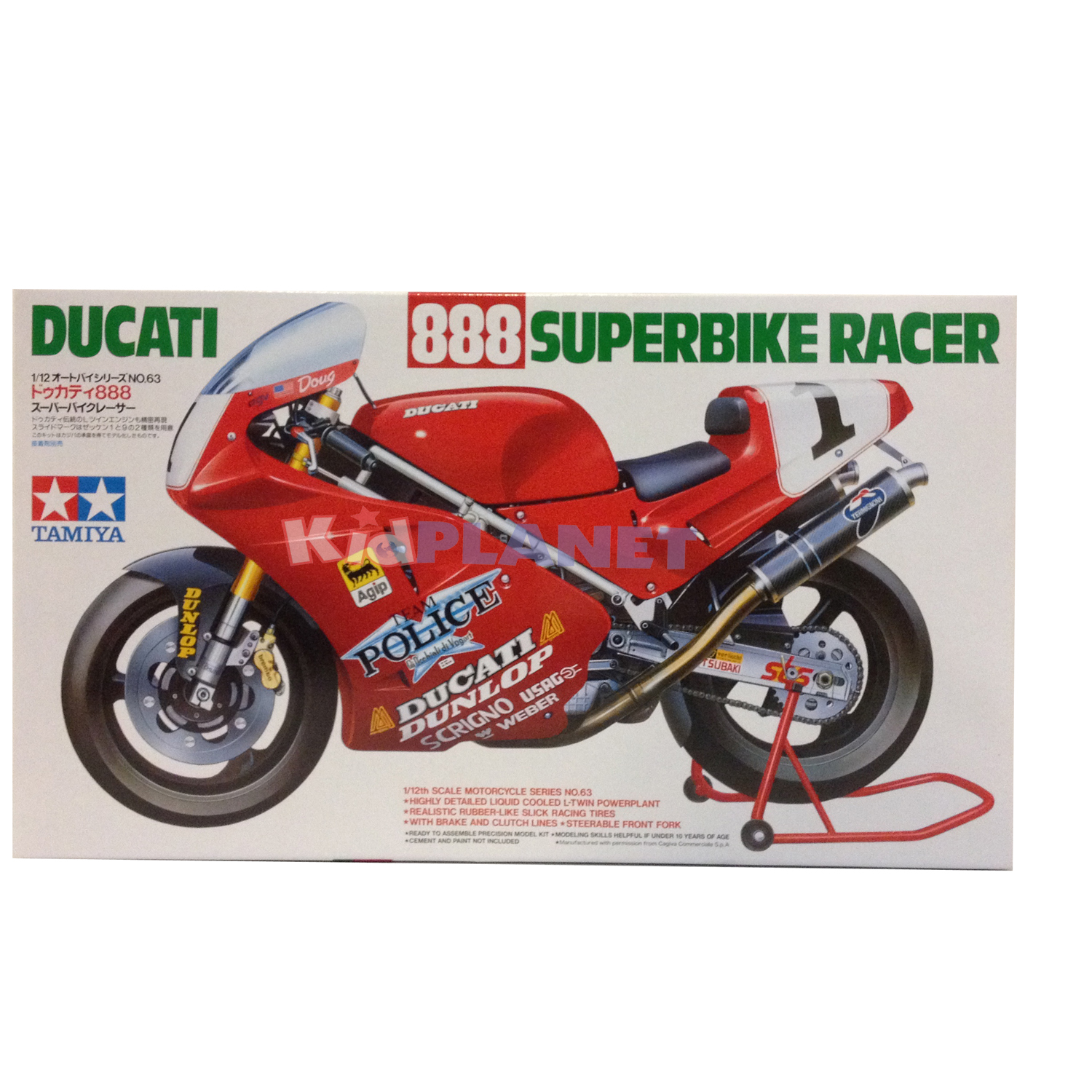 14063 1/12 Ducati 888 Superbike Racer