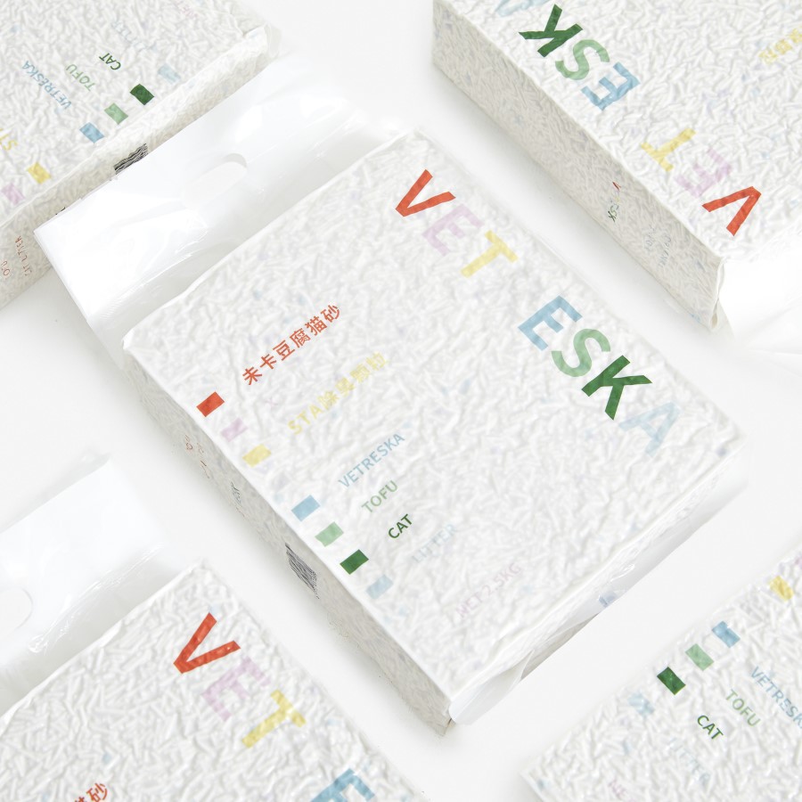 Vetreska Deodorant Tofu ทรายแมวเต้าหู้ สูตรกำจัดกลิ่น 6L / 2.5kg