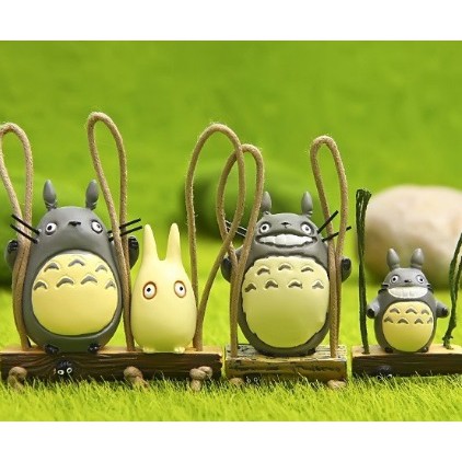 โมเดลตุ๊กตาแต่งสวน แต่งกระถาง My neighbor totoro ฟิกเกอร์ DIY