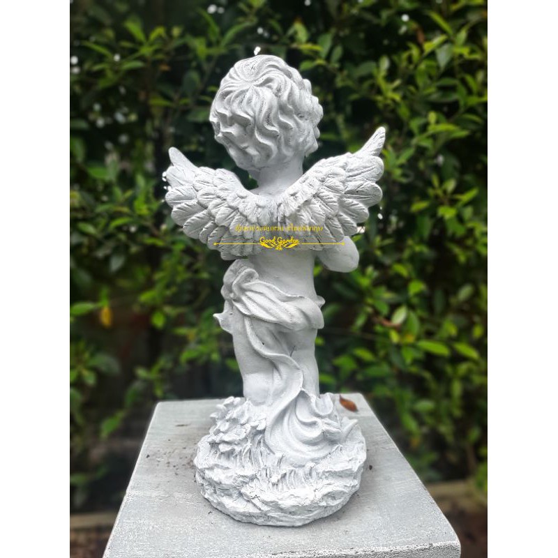 กามเทพเด็กน้อย มี 3 แบบ ปูนปั้น แต่งสวน ประดัับสวน