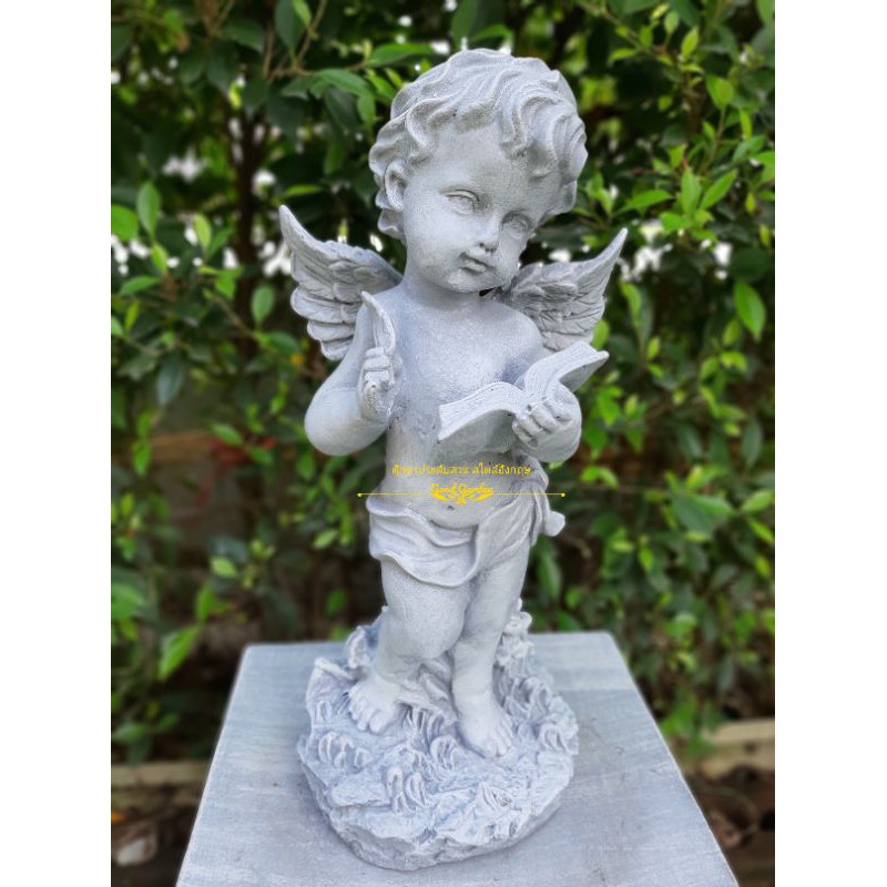 กามเทพเด็กน้อย มี 3 แบบ ปูนปั้น แต่งสวน ประดัับสวน