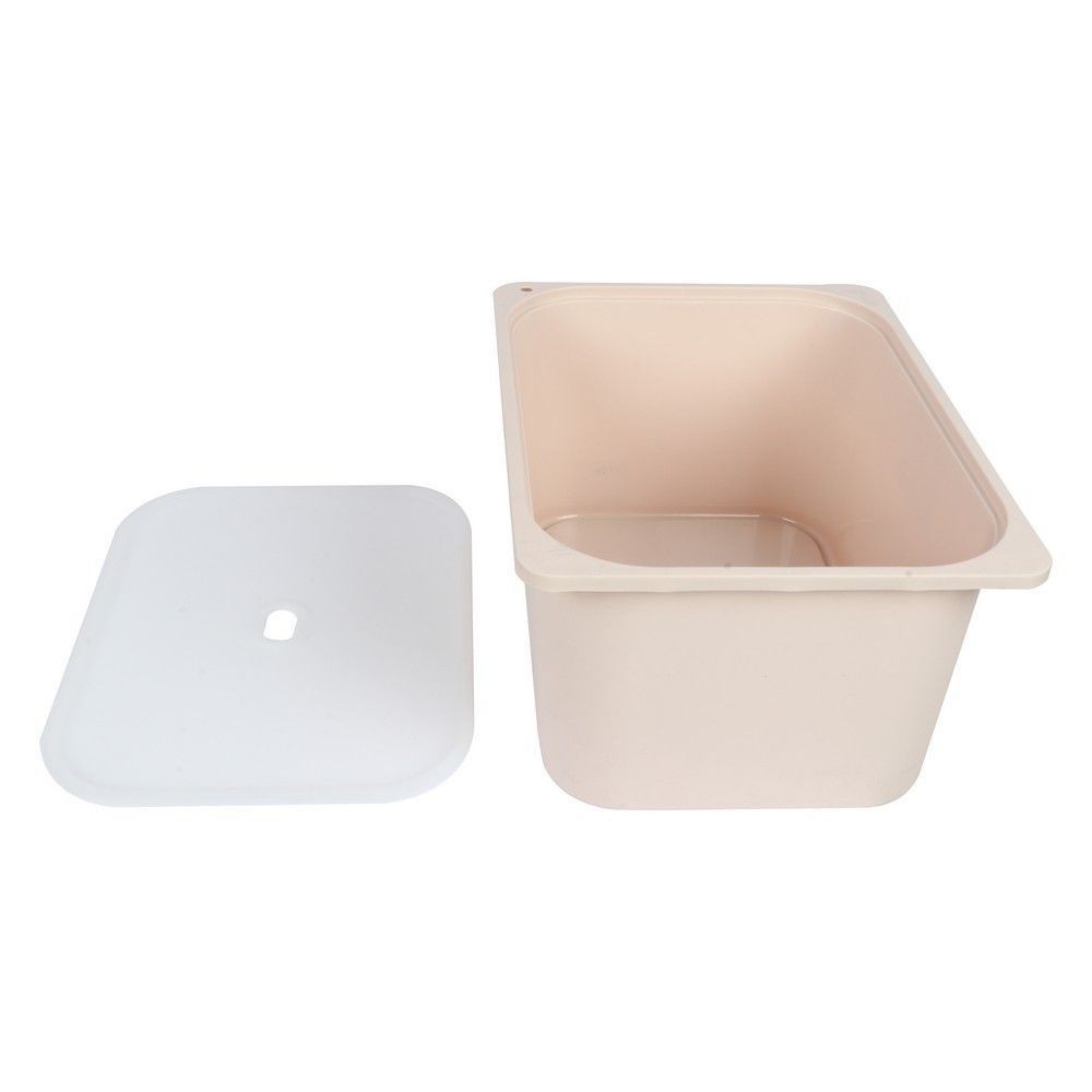 กล่องฝาปิด STACKO 2011B 43x33x22 ซม. สีเบจ