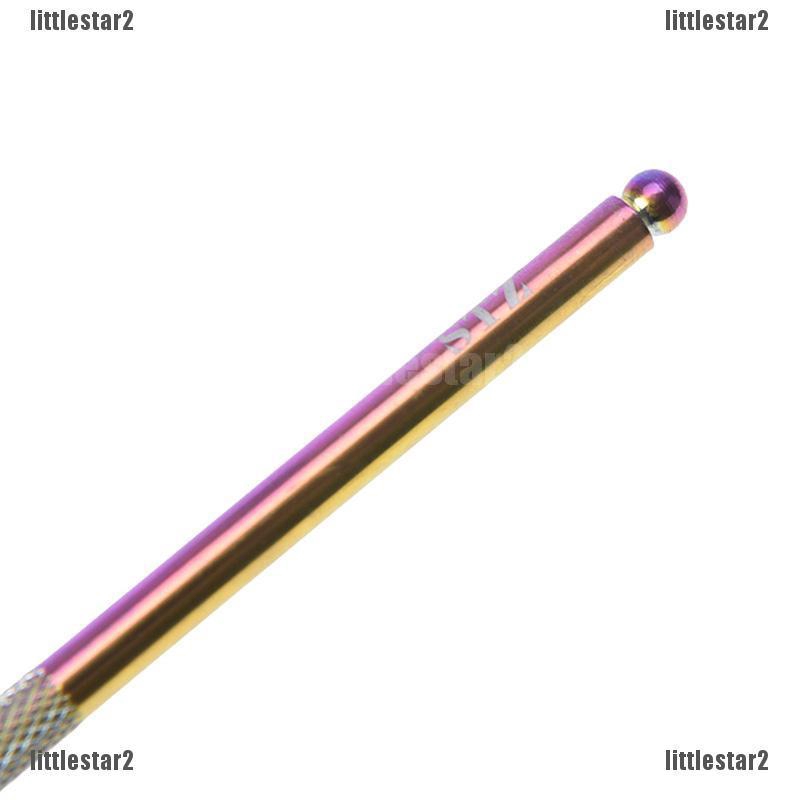 {MUV} อุปกรณ์ที่ขูดทำความสะอาดเล็บเจล ทรงสามเหลี่ยม {LJ}