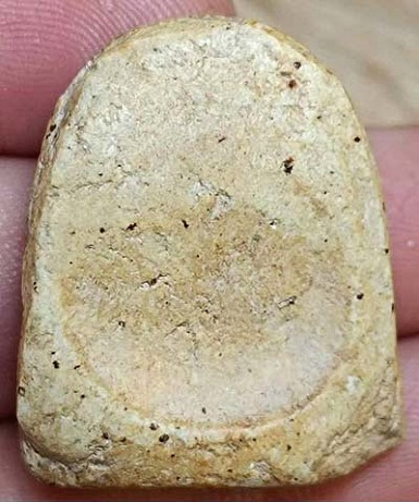 พระกรุวัดเงินคลองเตย กทม. พิมพ์สังกัจจายน์มีหู เนื้อผง