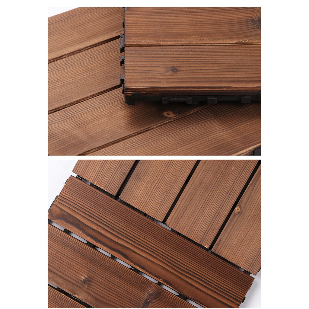 🏡 yhlovehome 🏡 แผ่นไม้ตกแต่งสวน แผ่นปูพื้น YF-1445