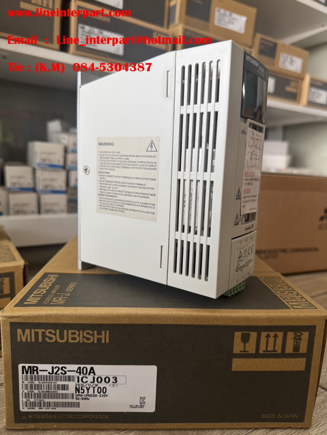ราคาพิเศษ Servo Drives MR-J2S-40A