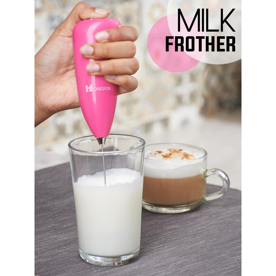 !!สินค้าขายดี!! เครื่องตีฟองนม ที่ตีฟองนมแบบมือจับ Milk Frother