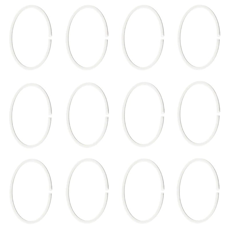 ผ้าม่านห้องน้ำสีขาว IKEA