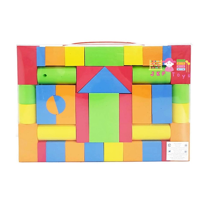 ตัวต่อโฟม 40 ชิ้น