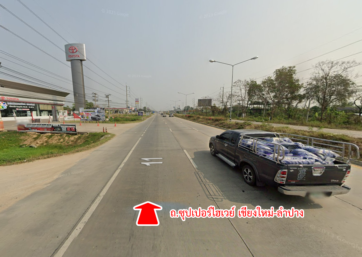 86341-ขายที่ดิน ติดสนามกอล์ฟกัซซันเลกาซี่ บ้านธิ ลำพูน
