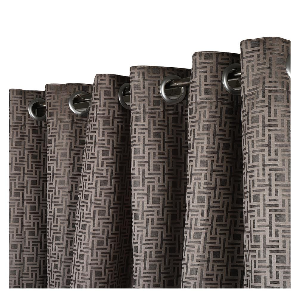 ผ้าม่าน EYELET CHILD FREEDOM STYLE RUBIO UV 270X220 ซม. สีน้ำตาล ผ้าม่านประตู CURTAIN ผ้าม่านและมู่ลี่