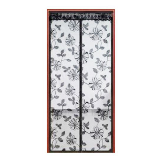 KASSA HOME ม่านกันยุง รุ่น ZR-01 ขนาด 90 x 210 ซม. สีดำ ดีไซน์เรียบหรู