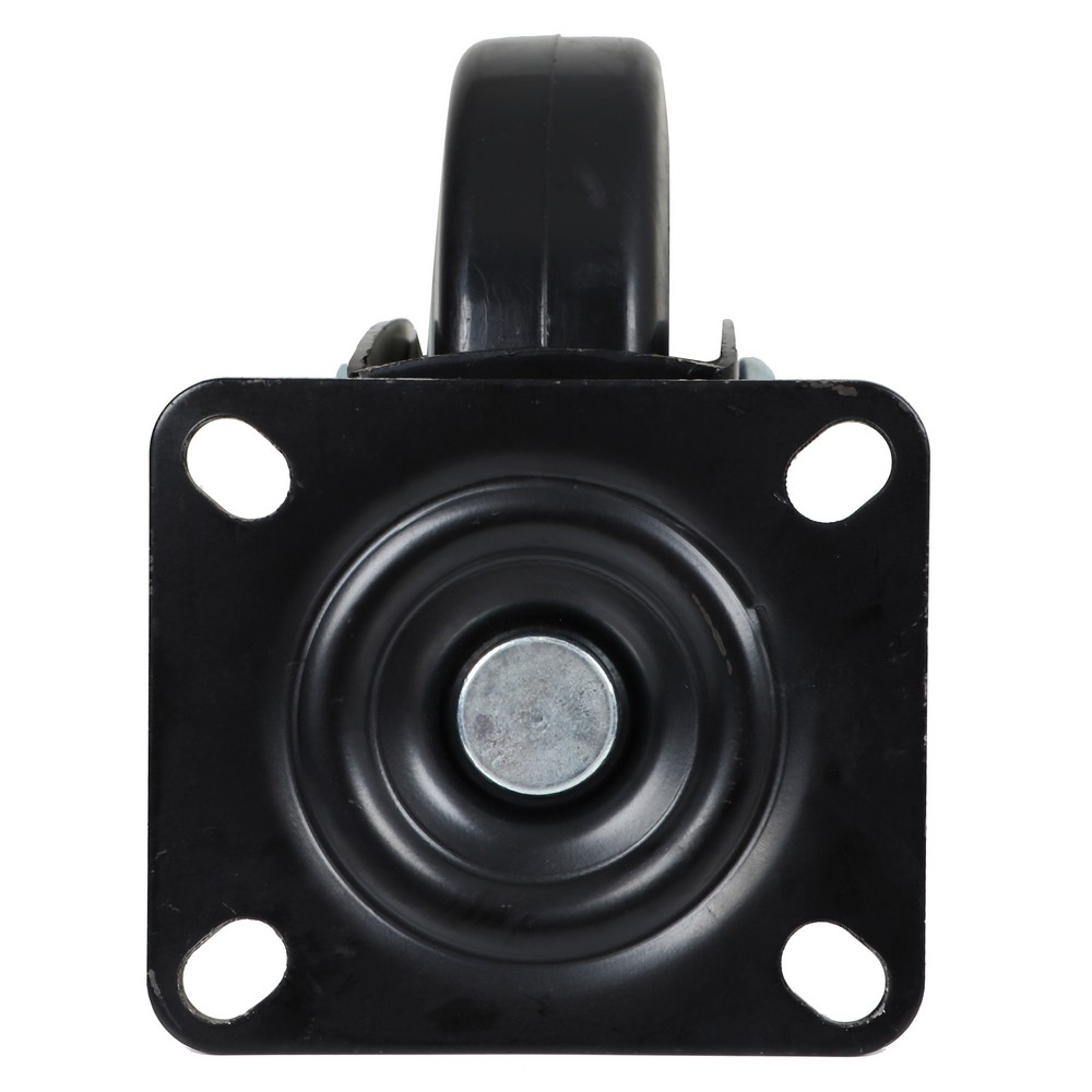 อะไหล่ เฟอร์นิเจอร์ ลูกล้อแป้นหมุนPU FITT 622125 5นิ้ว สีดำ SWIVEL PLATE CASTER WHEEL FITT 622125 5" BLACK