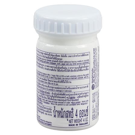 กาวลาเท็กซ์ทั่วไป TOA 4 ออนซ์ สีขาว เนื้อกาวติดแน่น