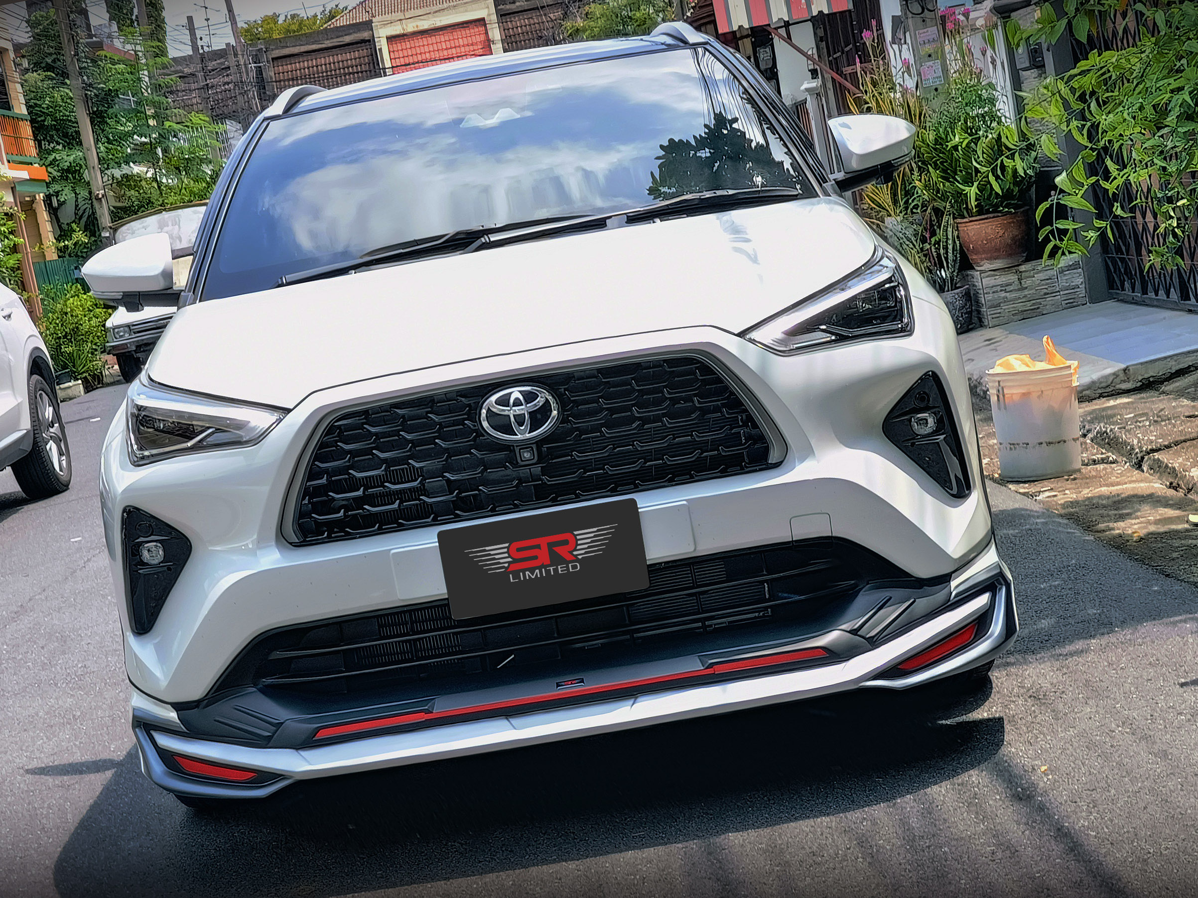 ชุดแต่งรถ-สเกิร์ต-อุปกรณ์แต่งรถ New Toyota Yaris Cross 2023-2024