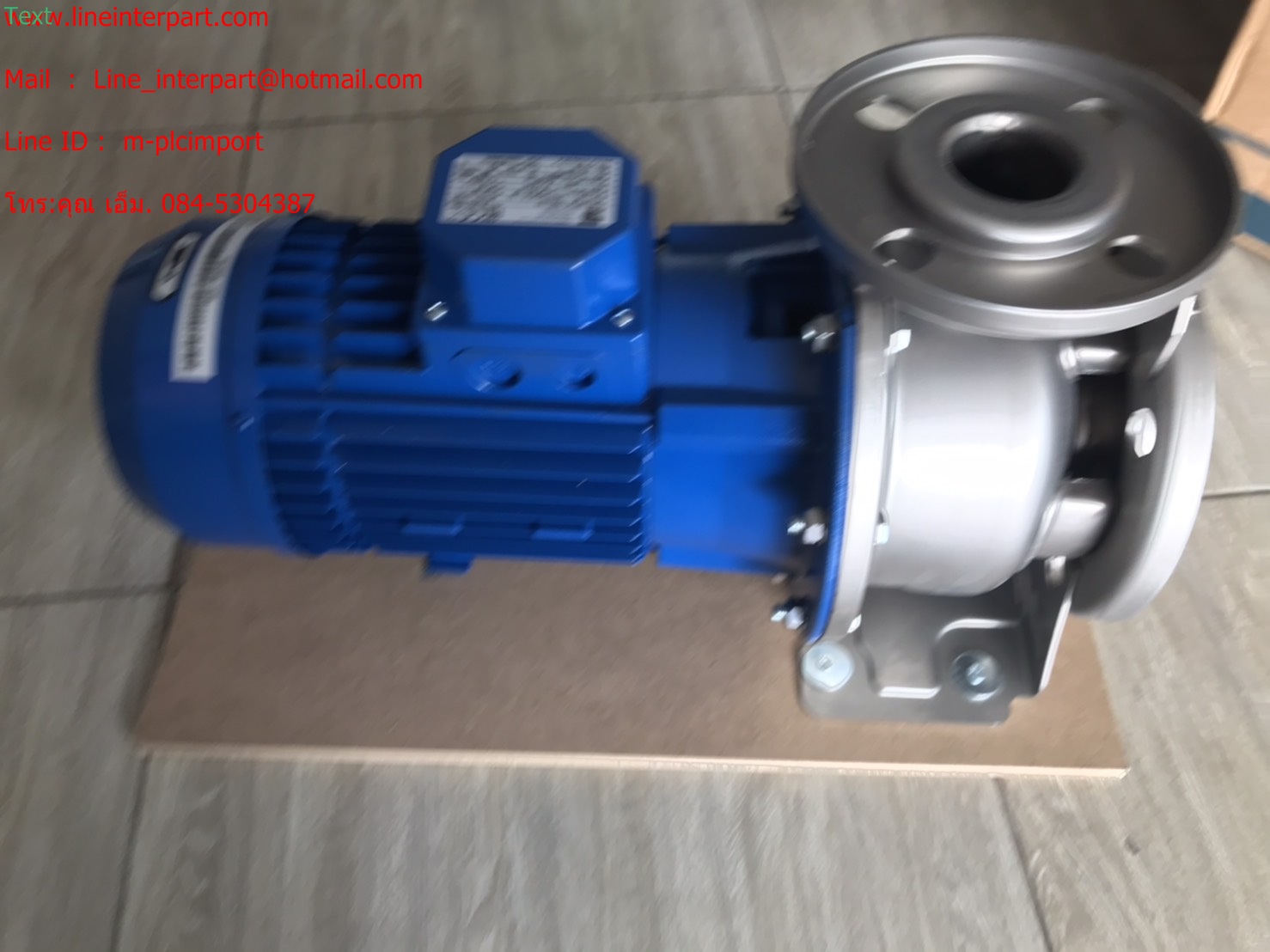 ขาย 3M-40-125/2.2 3สาย ปั๊มหอยโข่งแสตนเลส