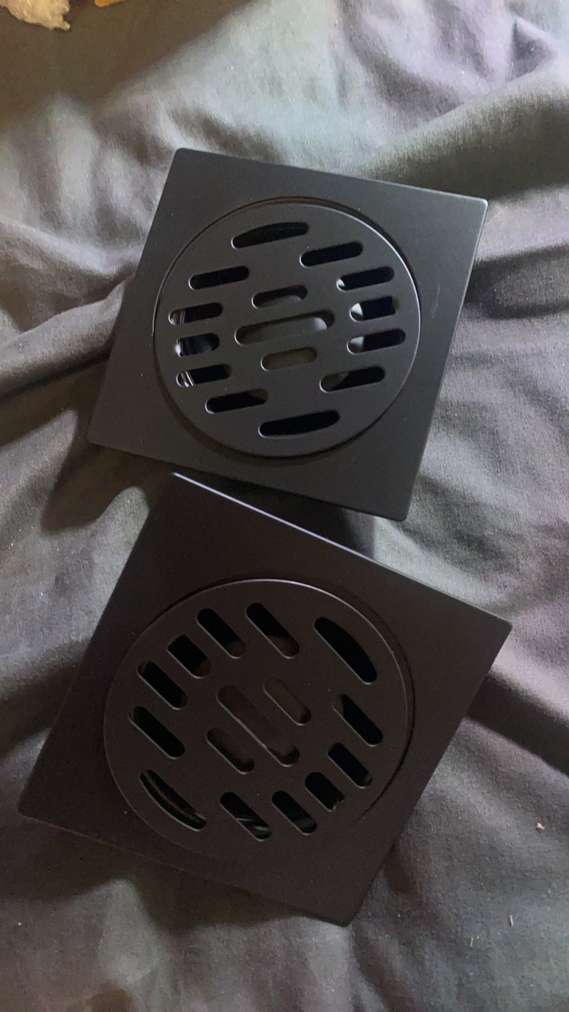 (D1 ไม่มีทองเหลือง) ตะแกรงกันกลิ่น ดักกลิ่น ป้องกันแมลง กันกลิ่นเข้าบ้าน ป้องกันน้ำไหลย้อนกลับจากท่อระบายน้ำ สแตนเลส สีดำ ดีไซน์สวย