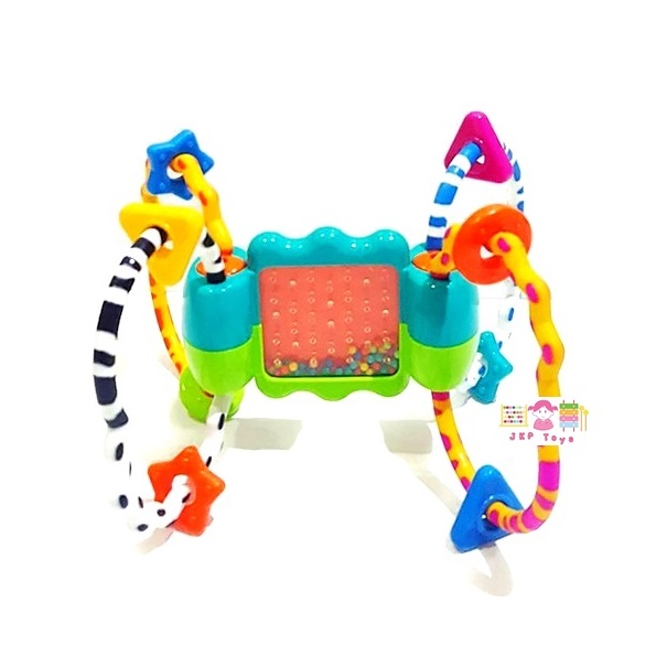 BeadChaserz ( little tikes) ของเล่นเขย่ามีเสียง ลูกปัด พร้อมยางกัดรูปทรงต่าง สีสันสดใส