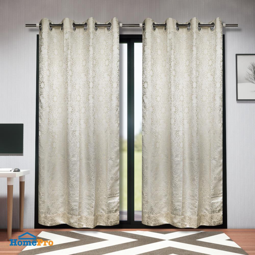 ผ้าม่าน EYELET CHILD FREEDOM STYLE COYA 140X220 ซม. สีครีม ผ้าม่านประตู CURTAIN ผ้าม่านและมู่ลี่