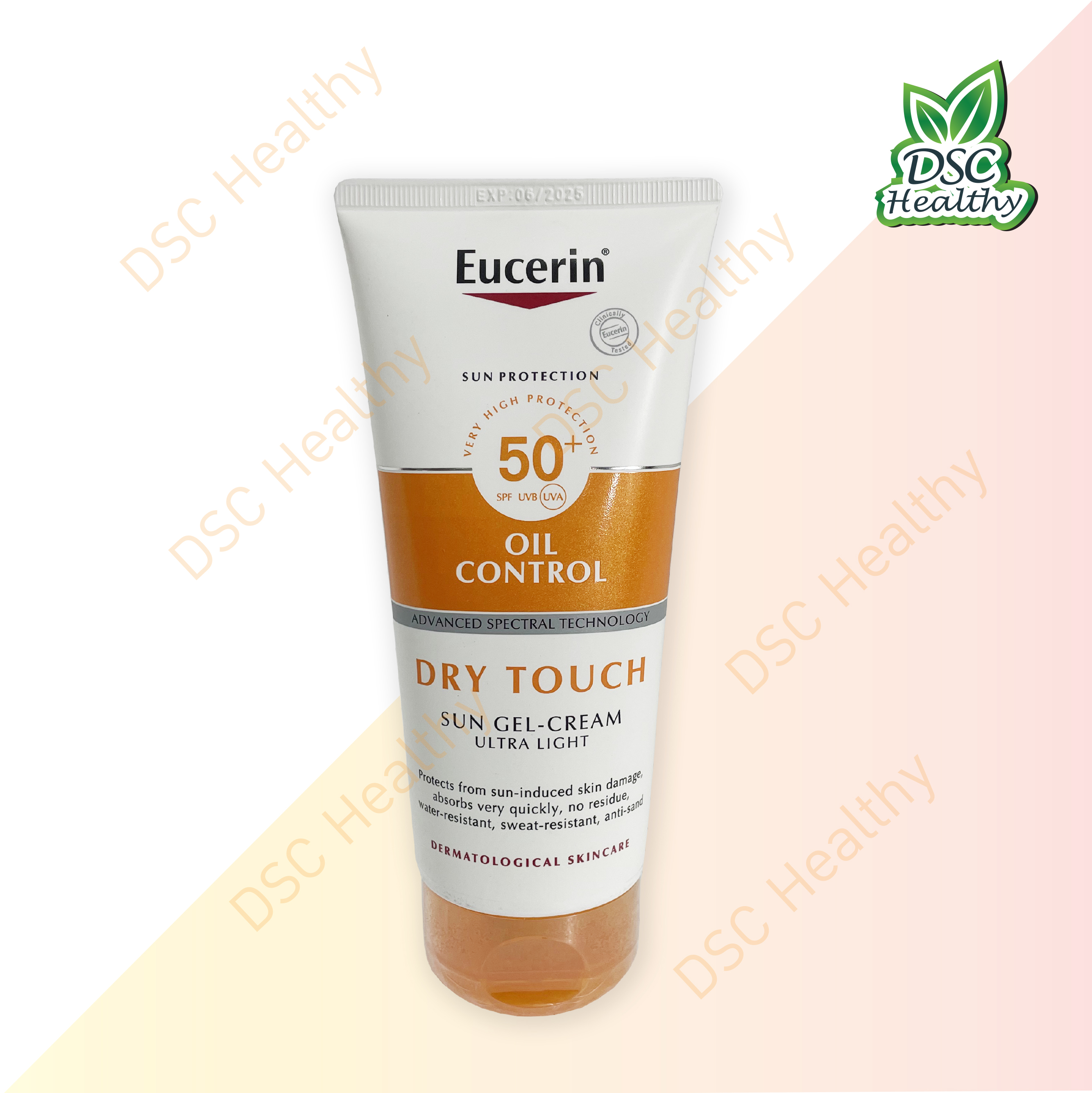Eucerin SPF50+ OIL CONTROL DRY TOUCH SUN GEL-CREAM ULTRA LIGHT 200ml