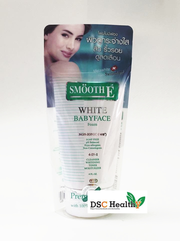 Smooth E White Babyface Foam 6oz
