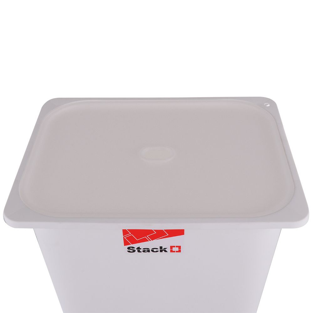 กล่องฝาปิด 43x33x34CM HARU สีขาว