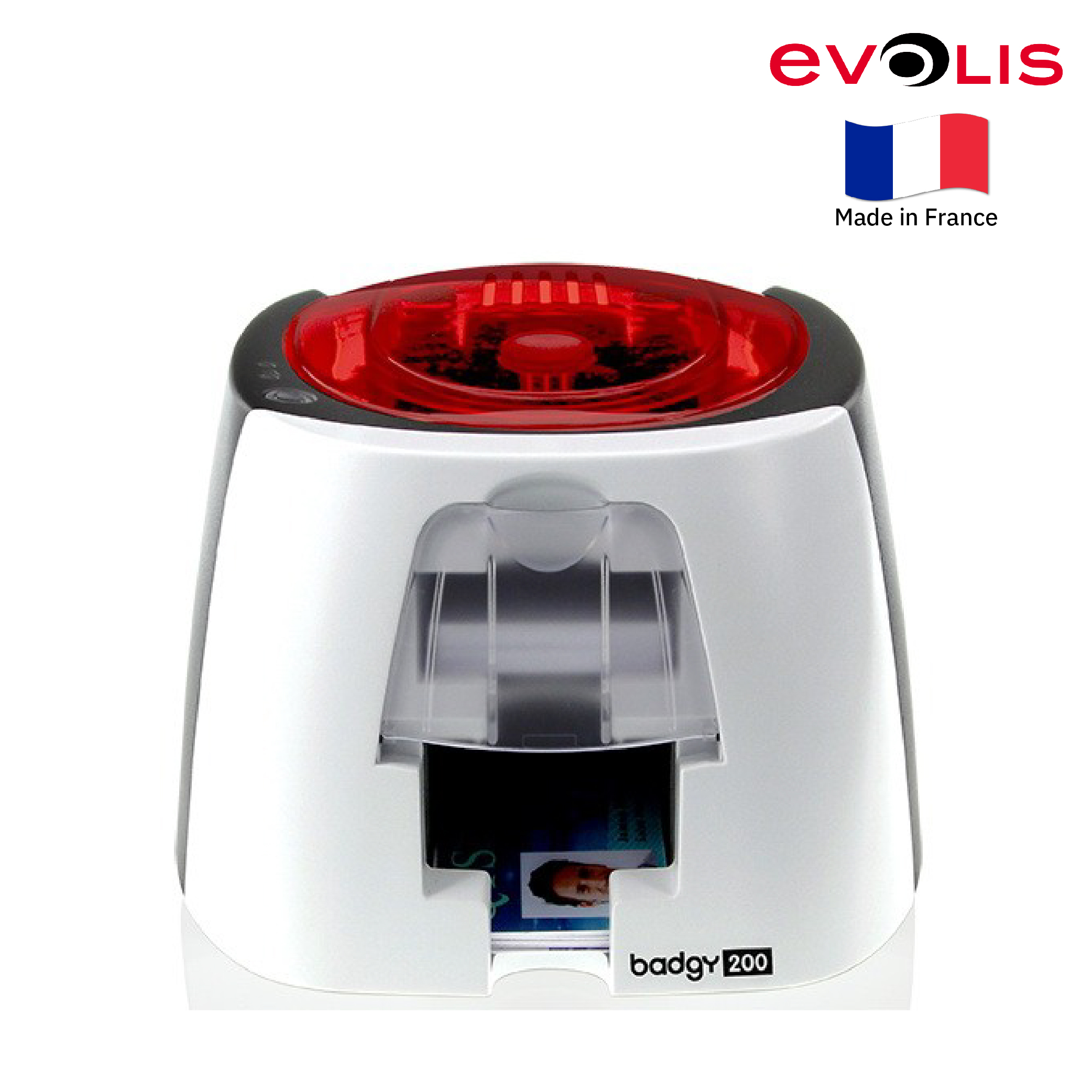 เครื่องพิมพ์บัตรพนักงาน Evolis รุ่น Badgy 200