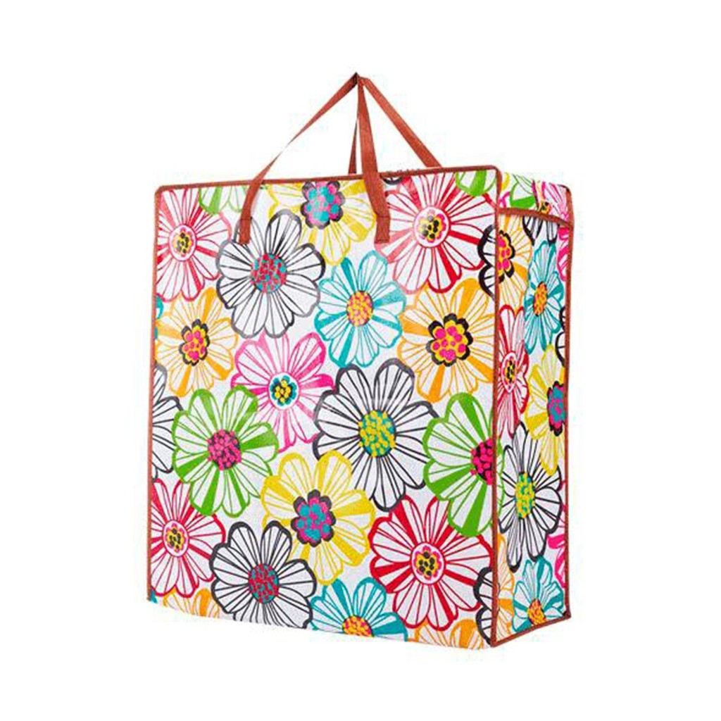 กระเป๋ากระสอบ ถุงกระสอบ ถุงใส่เสื้อผ้า กระเป๋าใบใหญ่ กระเป๋าอเนกประสงค์ ถุงอเนกประสงค์ คละลาย