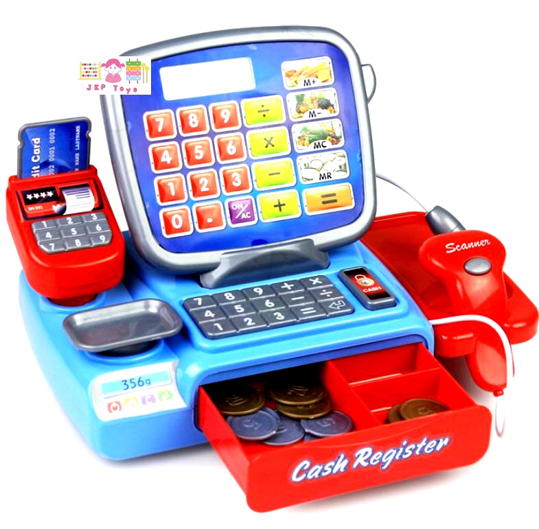 ชุดแคชเชียร์ มีเสียงมีไฟ ขนาด 26*18*15 ซม.