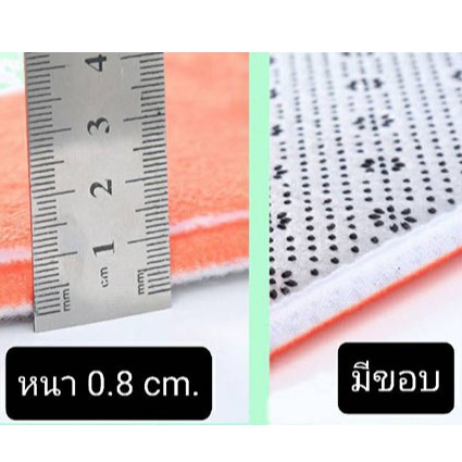 !!!ของพร้อมส่ง !!! พรมเช็ดเท้าลายการ์ตูน พรมกันลื่น พรมห้องน้ำ ห้องนอน ขนาด 40x60 cm.