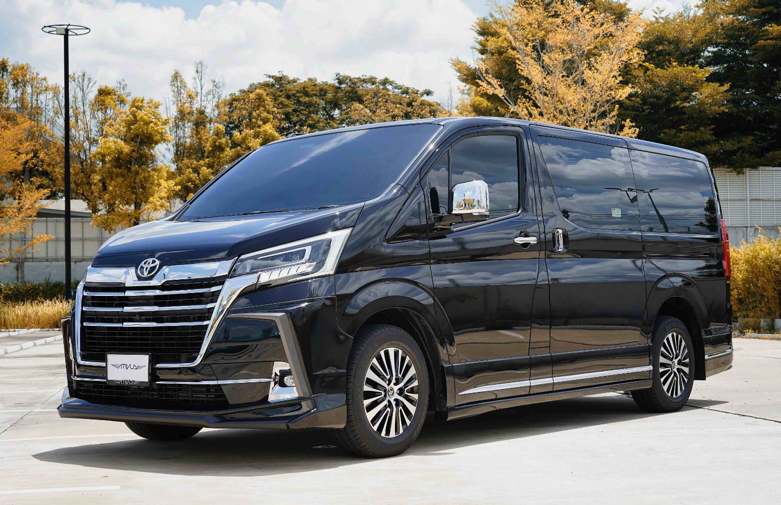 ชุดแต่งรถ สเกิร์ต-สปอยเลอร์ Toyota Majesty ทรง ATIVUS by OSR