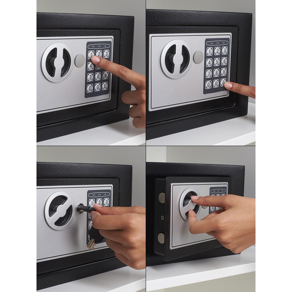 !!สินค้าขายดี!! กล่องนิรภัย ตู้เซฟ ตู้นิรภัยขนาดเล็ก Safety Box