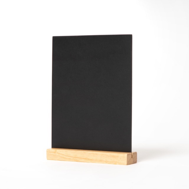 The Wood's Tale ป้ายกระดานดำ ขนาด A5 BLACKBOARD STAND สำหรับเขียนด้วยชอล์ก