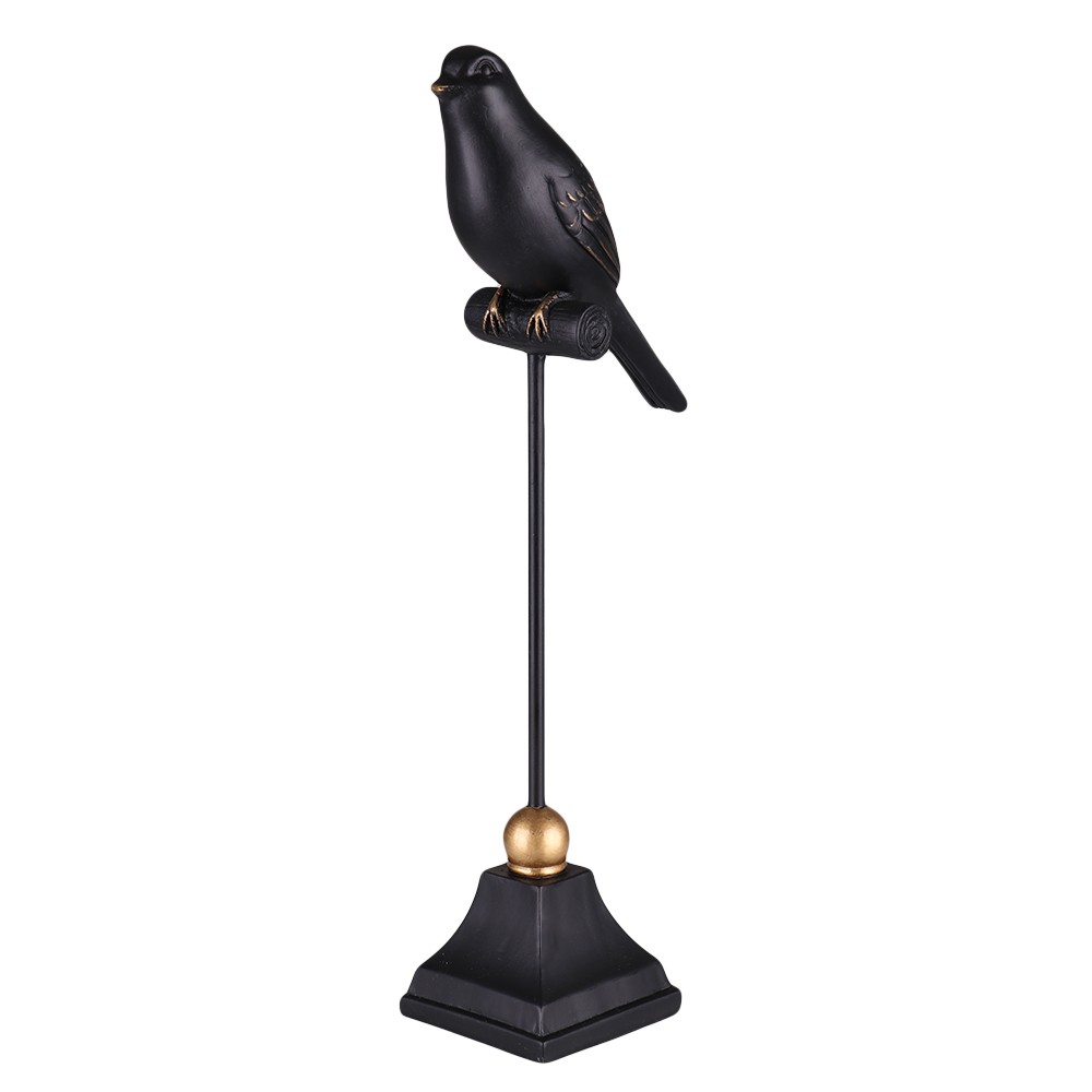 ของตกแต่ง HOME LIVING STYLE BLACK BIRD ไซส์ S 9.3X7.3 ซม. สีดำ อุปกรณ์แต่งบ้านอื่นๆ DECORATE HOME LIVING