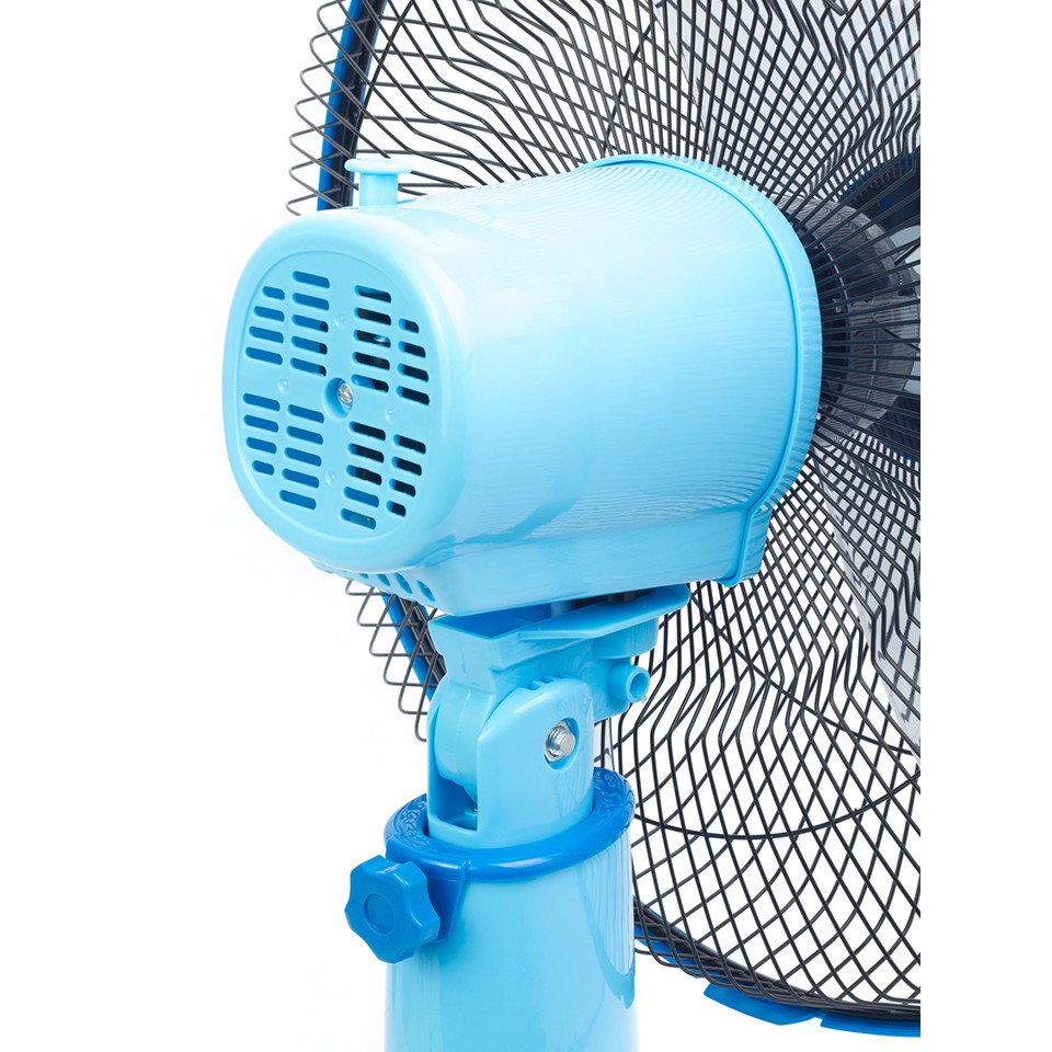 !!สินค้าขายดี!! พัดลมตั้งพื้นสีฟ้า 16 นิ้ว 16 Inches Electric Fan