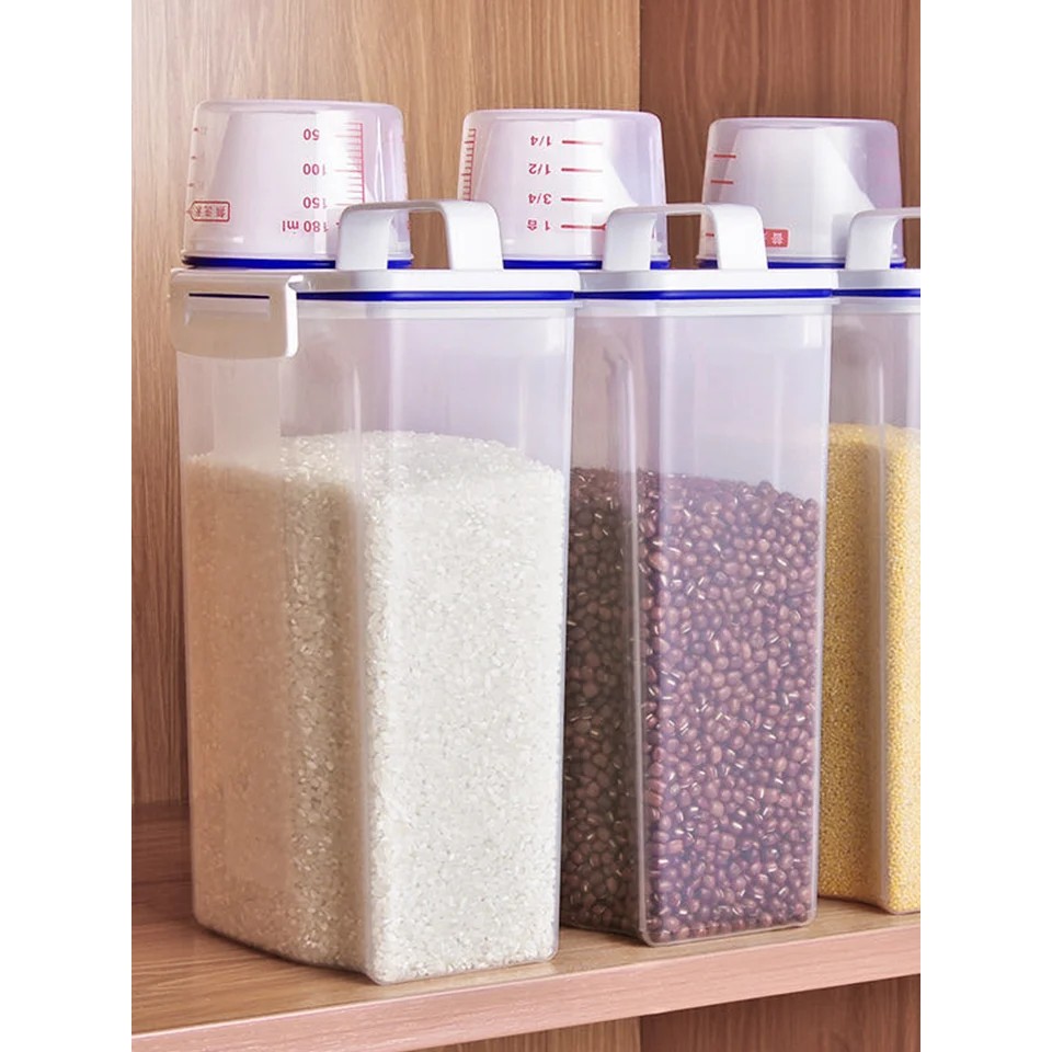 !!สินค้าขายดี!! กล่องอเนกประสงค์ กล่องถนอมอาหาร กล่องใส่อาหาร Rice Storage Box