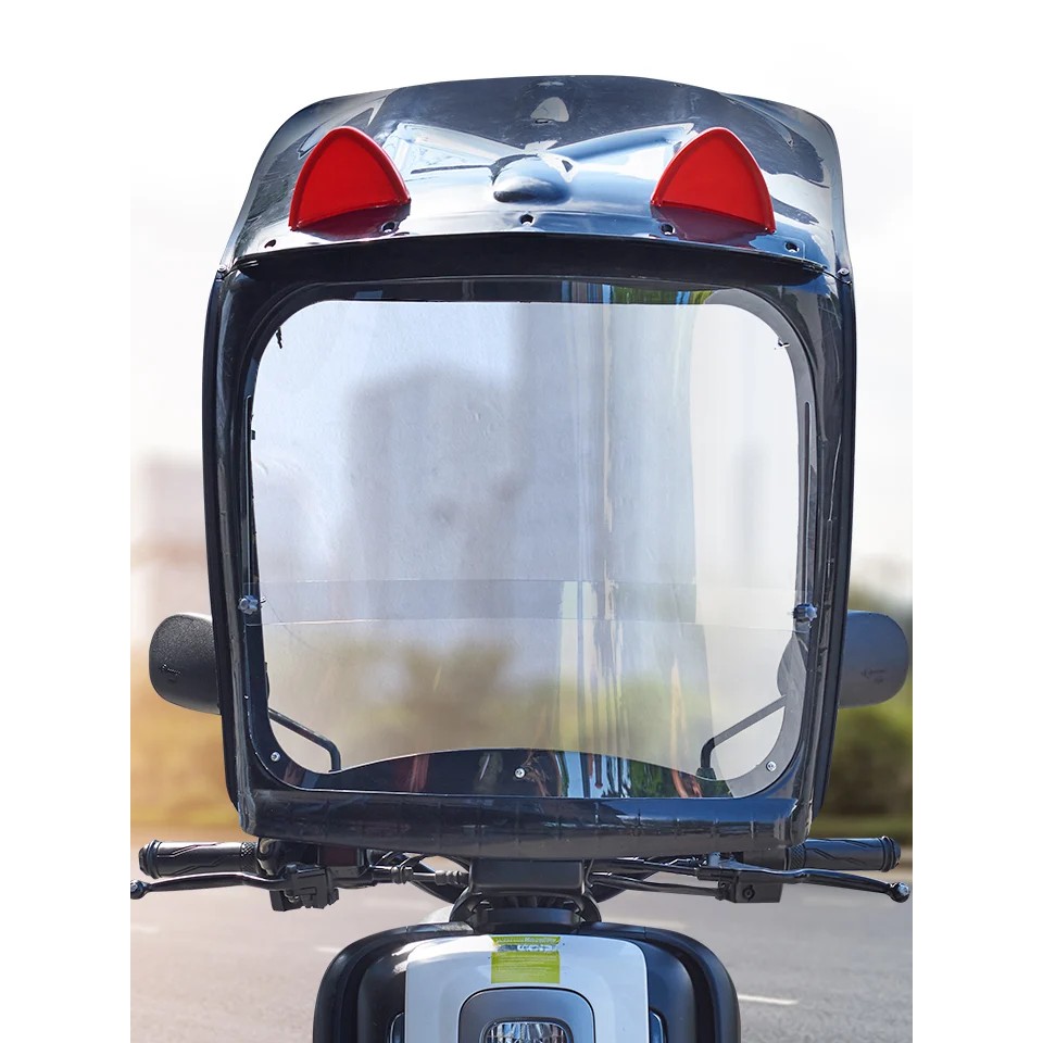 !!สินค้าขายดี!! หลังคารถมอเตอร์ไซค์ Motorbike Sun/Rain Visor