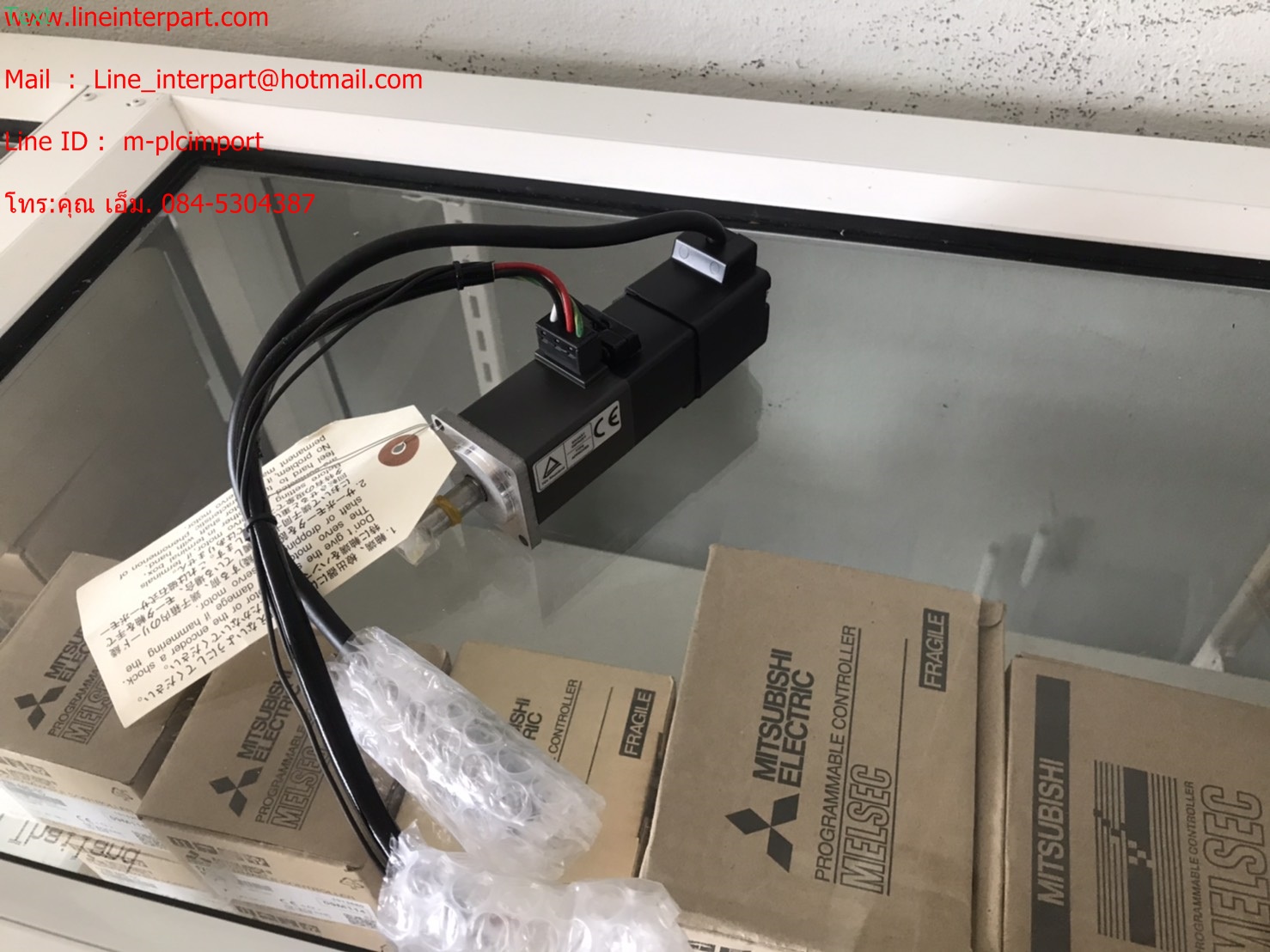 ขาย AC SERVOMOTOR MITSU HC-PQ13B