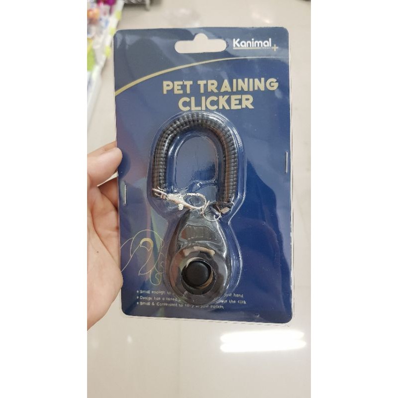 Kanimal คลิกเกอร์สุนัข Dog training clicker สีดำ ขนาด 16x5 ซม