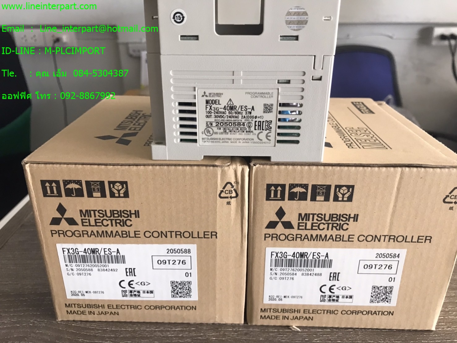 ขาย FX3G-40MR/ES-A
