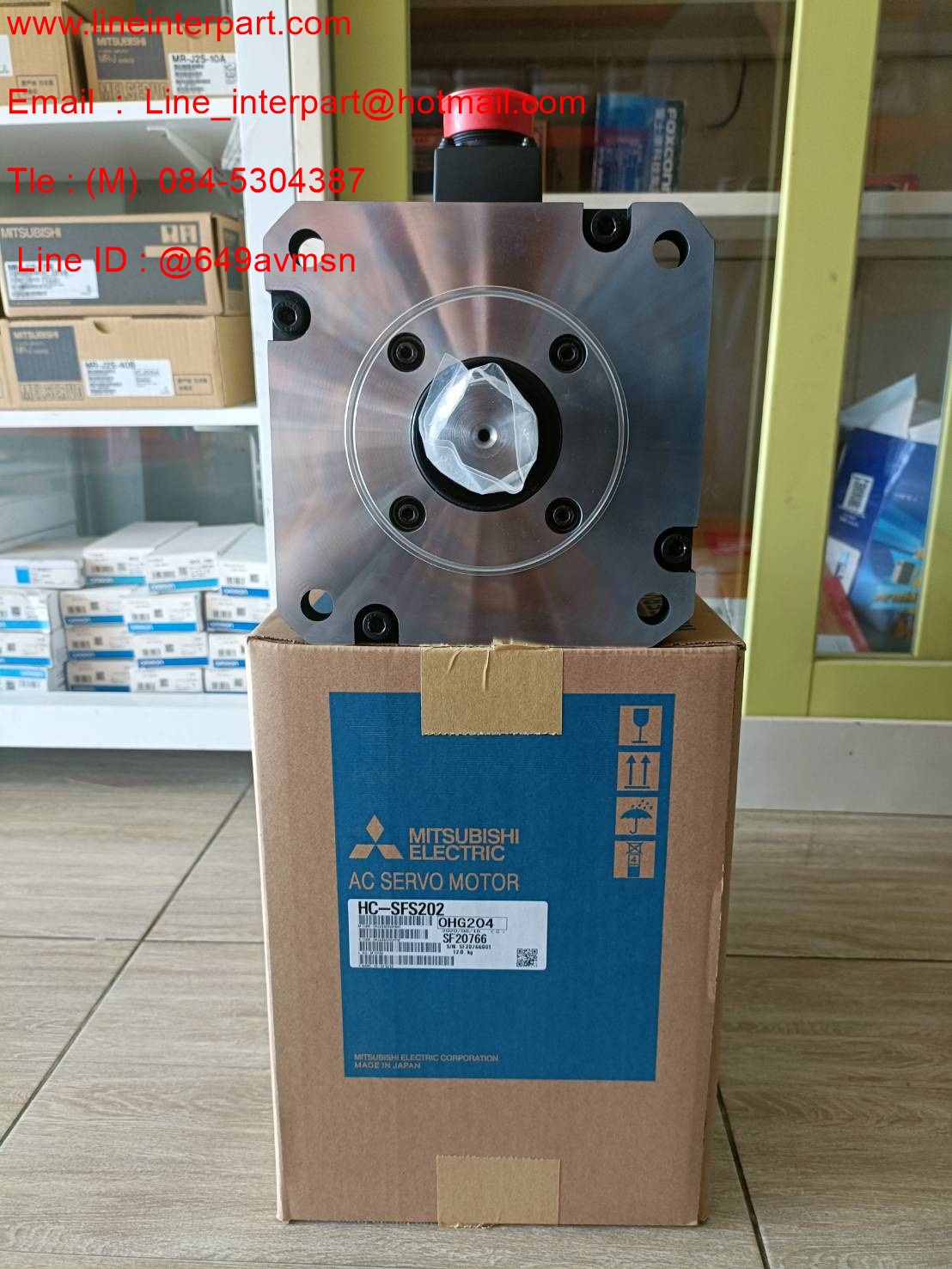 ขาย AC MOTOR MITSU :HC-SFS202