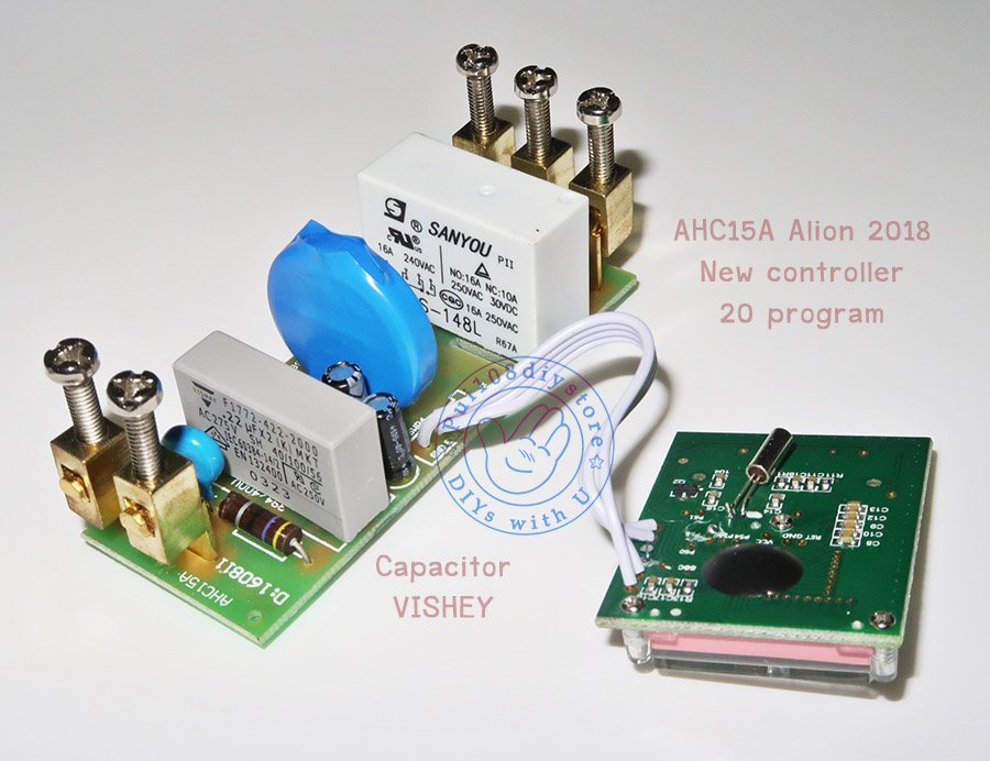 AHC15A Alion 2018 รุ่น20โปรแกรม ,new controller,20 program , capacitor VISHEY