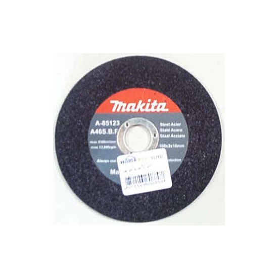 เครื่องมือช่าง สว่าน ดอกสว่าน แผ่นตัดเหล็ก MAKITA A46S 4" MAKITA A46S 4" STEEL-CUTTING WHEEL