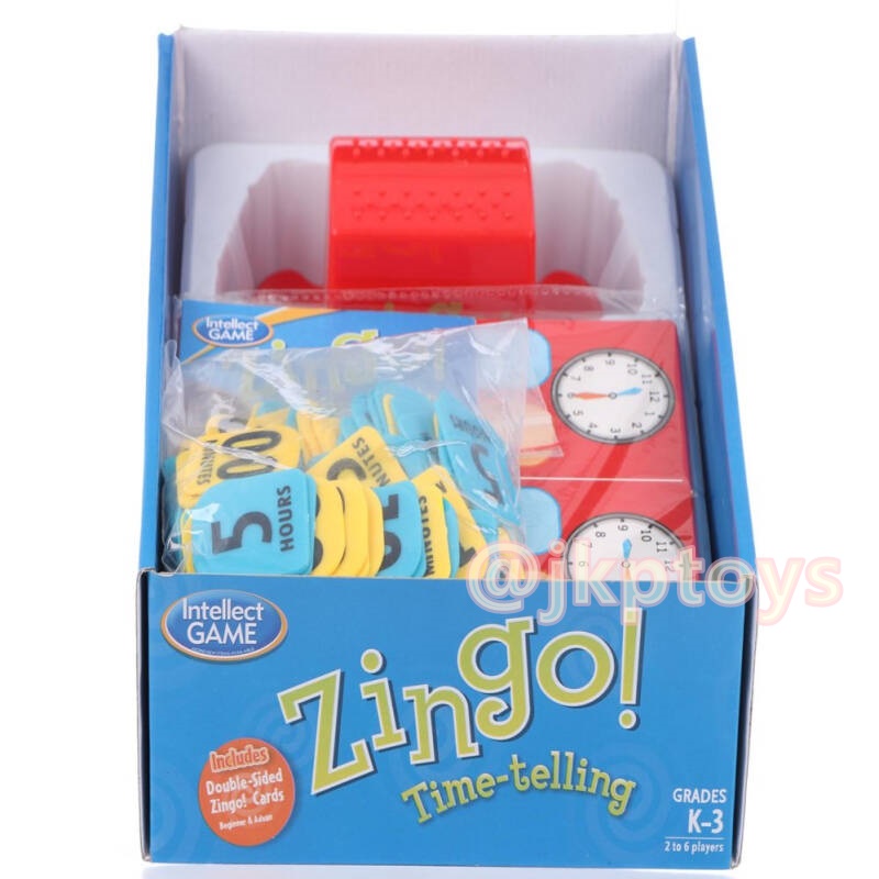 Zingo! Time Telling เกมส์บิงโกบอกเวลา ของเล่นไม้เสริมพัฒนาการ ของเล่น