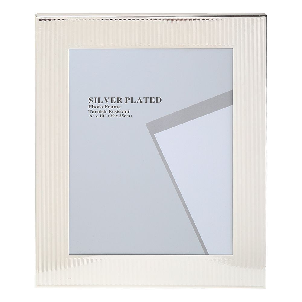 กรอบรูปไม้ HOME LIVING STYLE NETTO 8X10 นิ้ว สีเงิน กรอบรูป