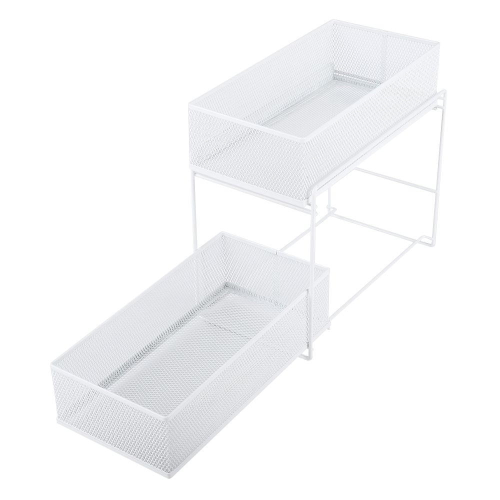 ชั้นจัดเก็บอุปกรณ์ครัว 2 ชั้น KECH S KITCHEN RACK IRON WITH COATING 2TIER KECH 2-Drawer S