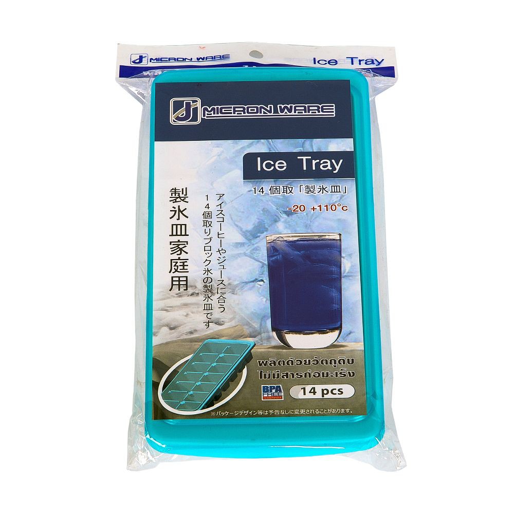 ที่ทำน้ำแข็ง 16ช่อง JCP 5105 สีขาว/เขียวใส ICE CUBE TRAY JCP 5105