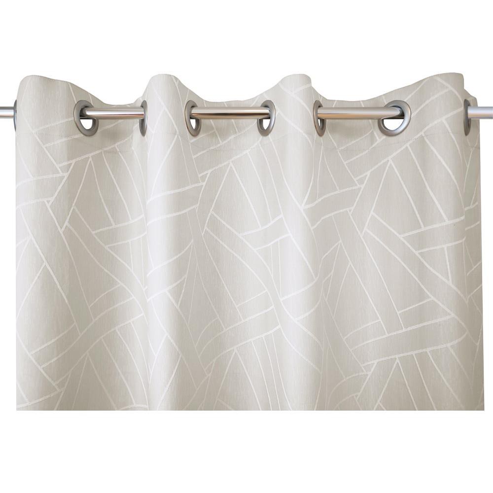 ผ้าม่าน EYELET CHILD FREEDOM STYLE HAZA UV 150x220 ซม. สีเทา ผ้าม่านประตู CURTAIN ผ้าม่านและมู่ลี่