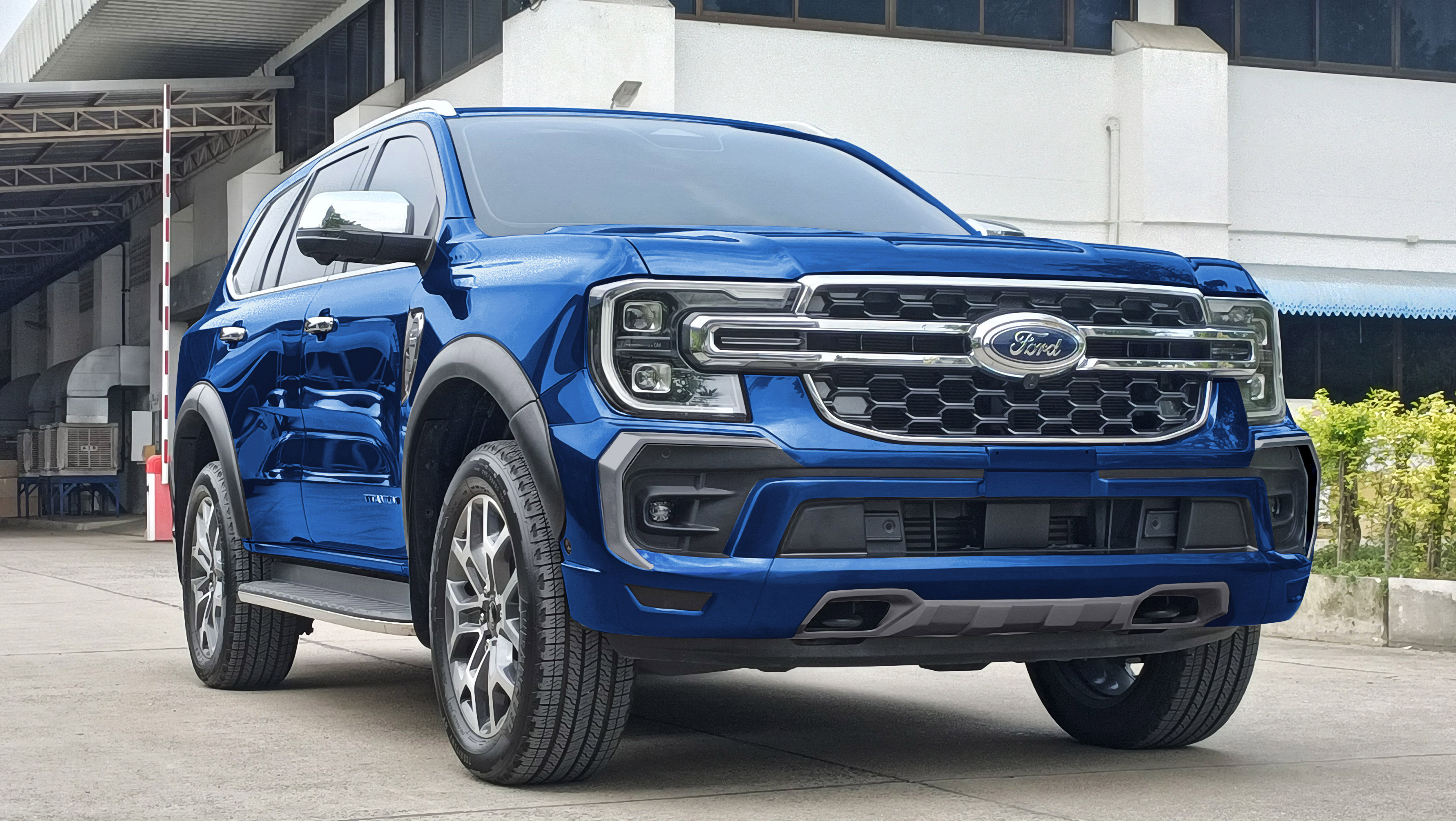 ชุดแต่งรถ-สเกิร์ต-อุปกรณ์แต่งรถ Ford Everest 2022 2023 2024 Next-Gen ทรง SR-Limited